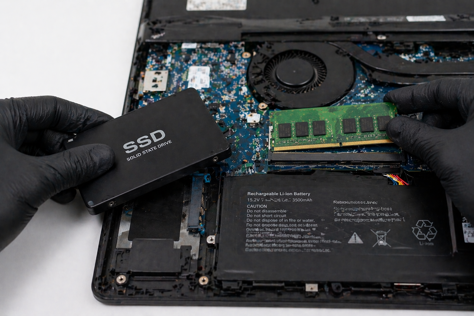 Ampliación SSD y RAM